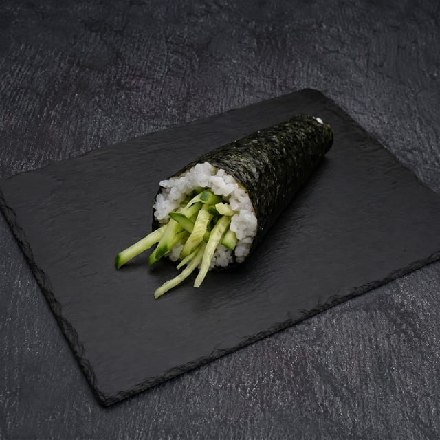 Cucumber Hand Roll.